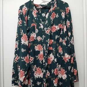 Torrid Floral Blouse